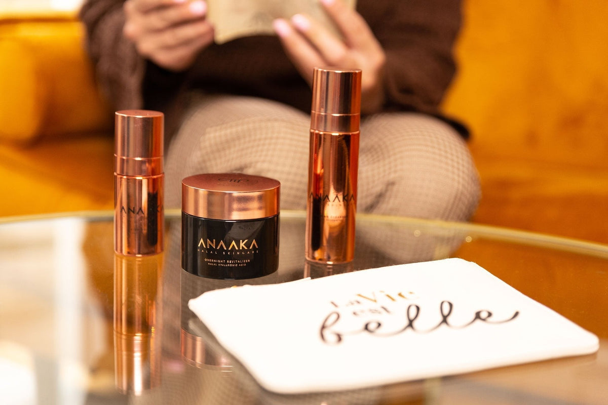 Essential oils in ANAAKA halal-certified skincare